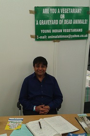 Nitin at VegFest