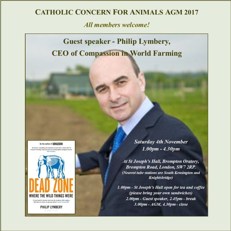 Philip Lymbery Advert 2017